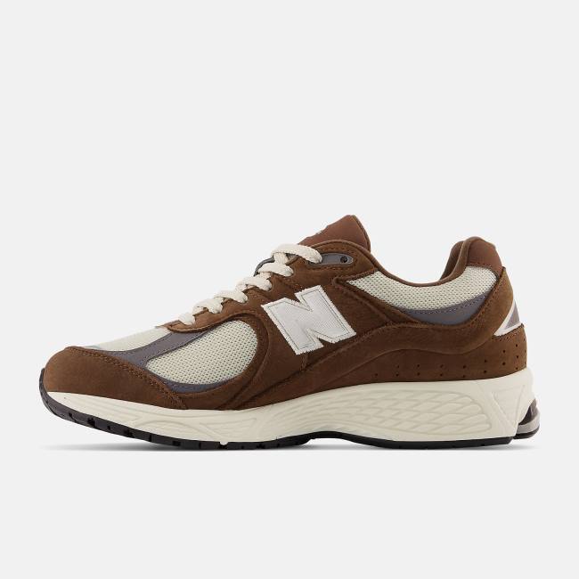 New Balance 2002R Sneakers Herr Vita Bruna | NB718OGM