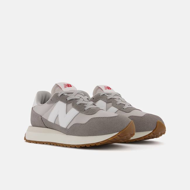 New Balance 237 Sneakers Barn Grå | NB263UCY