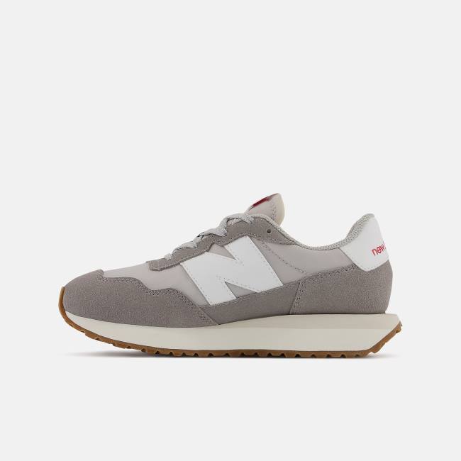 New Balance 237 Sneakers Barn Grå | NB263UCY