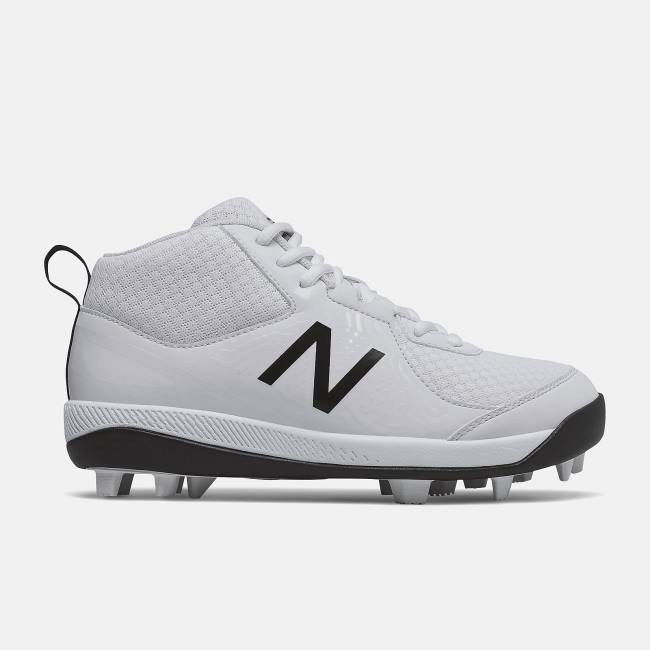 New Balance 3000v5 Youth Molded Baseball Skor Barn Vita | NB429LHK