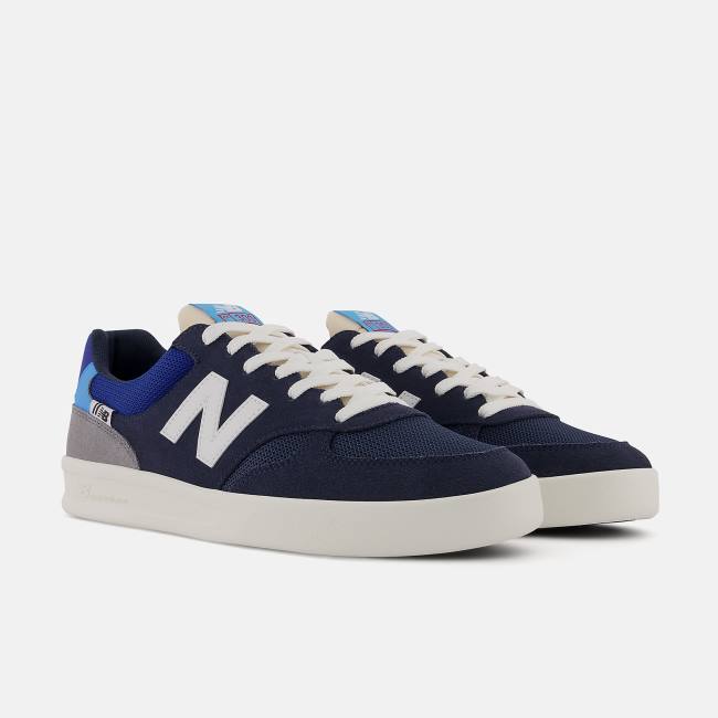 New Balance 300 Court Sneakers Herr Marinblå Vita | NB265AWK