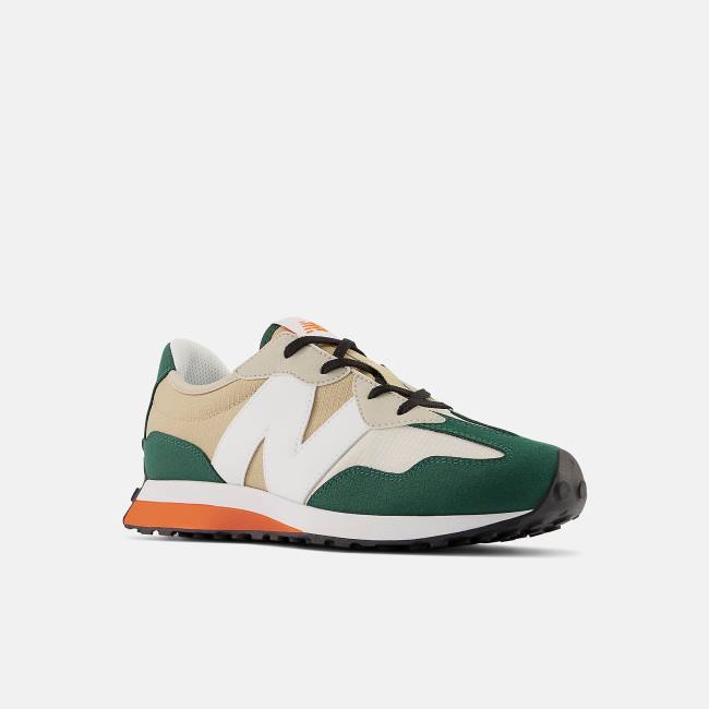 New Balance 327 Sneakers Barn Gröna | NB871FMX