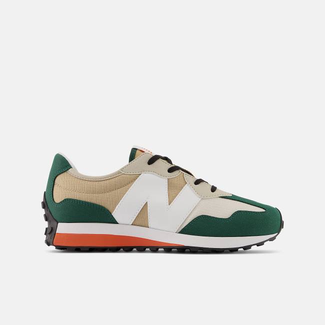 New Balance 327 Sneakers Barn Gröna | NB871FMX