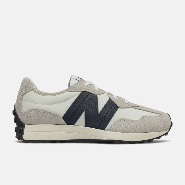 New Balance 327 Sneakers Barn Silver Svarta | NB391KCV