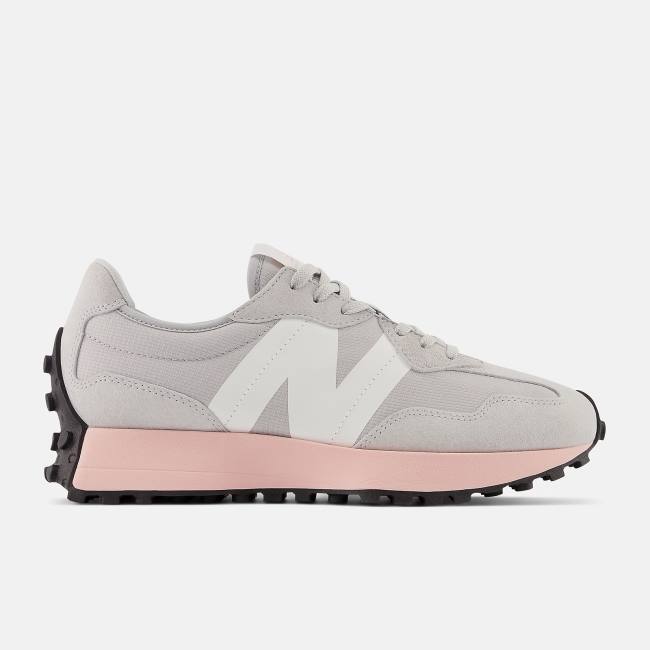 New Balance 327 Sneakers Dam Ljusgrå Rosa | NB540UTK