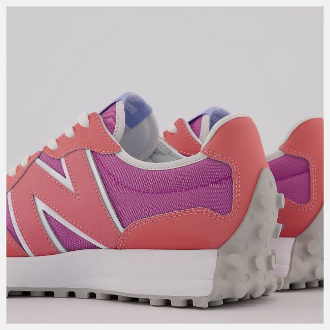 New Balance 327 Sneakers Dam Rosa Orange | NB084KLU