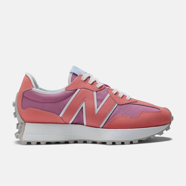 New Balance 327 Sneakers Dam Rosa Orange | NB084KLU