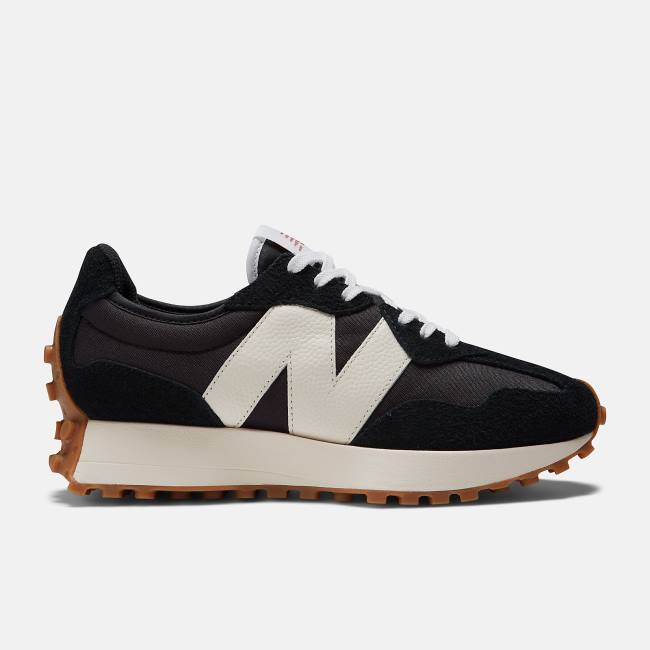 New Balance 327 Sneakers Dam Svarta Vita Röda | NB975GAS