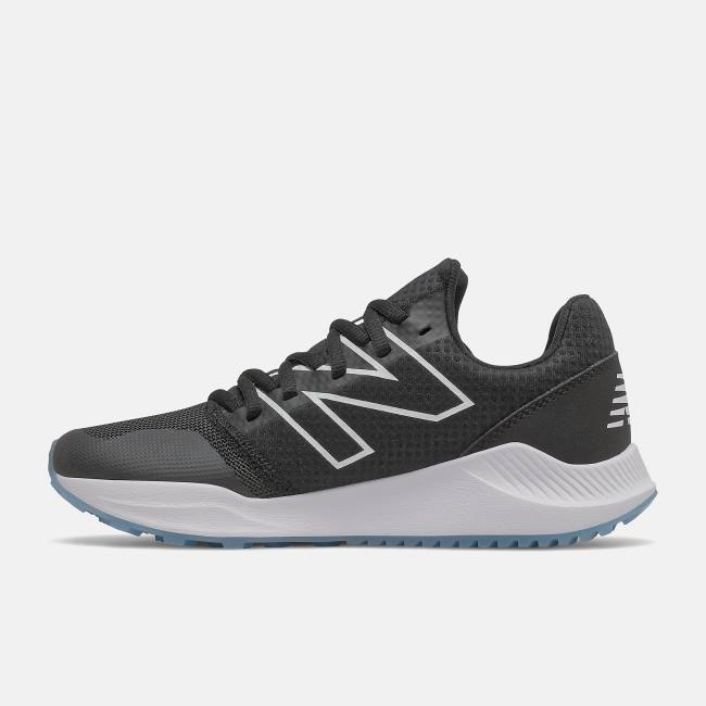 New Balance 4040 v6 Youth Turf Trainer Baseball Skor Barn Svarta Vita | NB520DZX