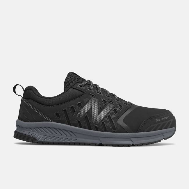 New Balance 412v1 Alloy Tå Arbetsskor Herr Svarta Silver | NB056FTM