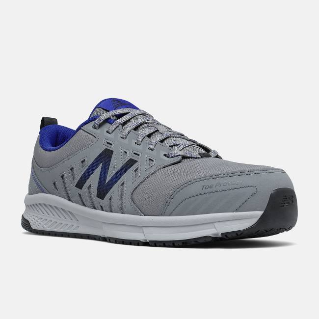 New Balance 412v1 Alloy Tå Arbetsskor Herr Grå Kungsblått | NB059DPV