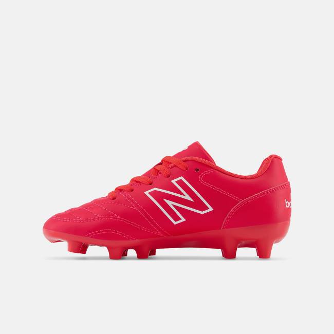 New Balance 442 V2 ACADEMY JNR FG Fotbollsskor Barn Röda Vita | NB503DXL