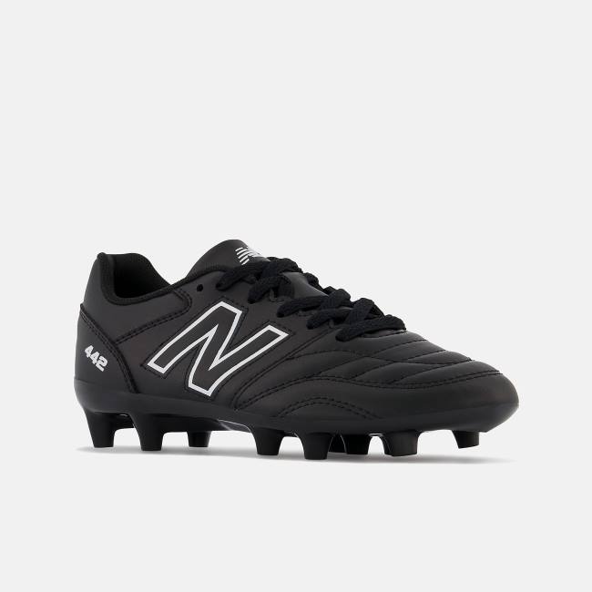 New Balance 442 V2 ACADEMY JNR FG Fotbollsskor Barn Svarta Vita | NB953KBI