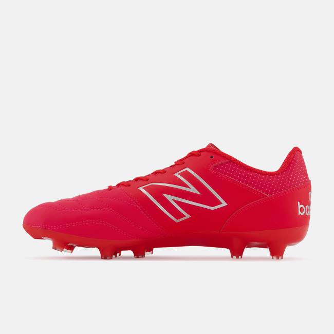 New Balance 442 V2 TEAM FG Fotbollsskor Dam Röda Vita | NB739VYX