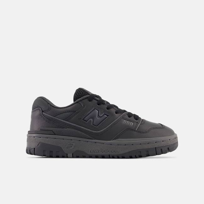 New Balance 550 Sneakers Barn Svarta | NB476KVH