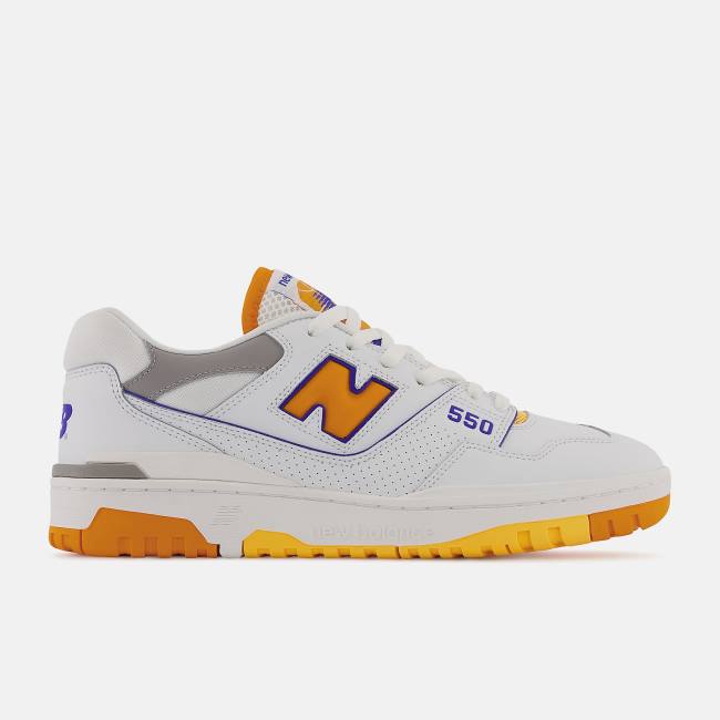 New Balance 550 Sneakers Herr Vita Orange | NB438RJD