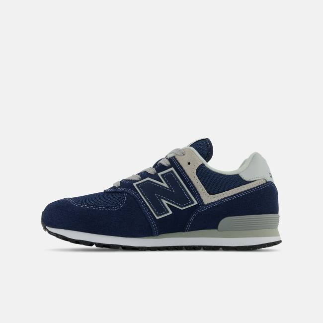 New Balance 574 Core Sneakers Barn Marinblå Vita | NB375SCU