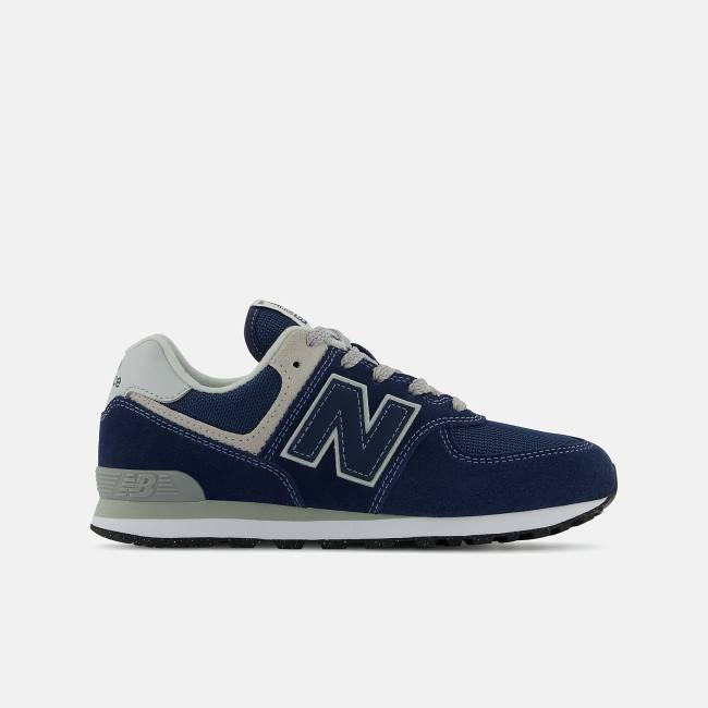 New Balance 574 Core Sneakers Barn Marinblå Vita | NB375SCU