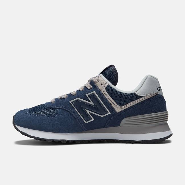 New Balance 574 Core Sneakers Dam Marinblå Vita | NB317RSE