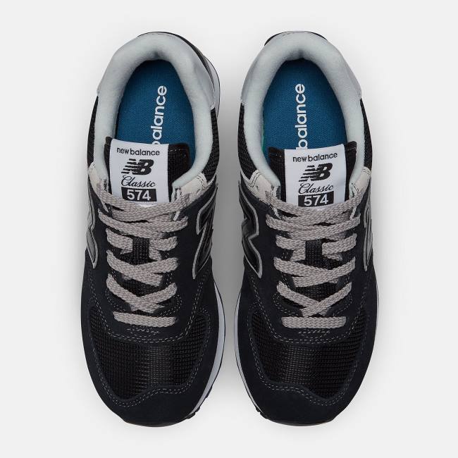 New Balance 574 Core Sneakers Dam Svarta Vita | NB869VLX