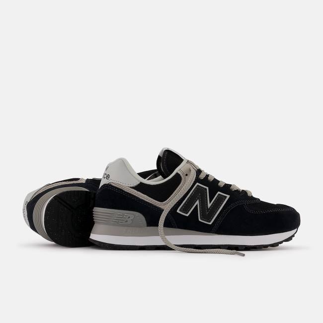 New Balance 574 Core Sneakers Dam Svarta Vita | NB869VLX