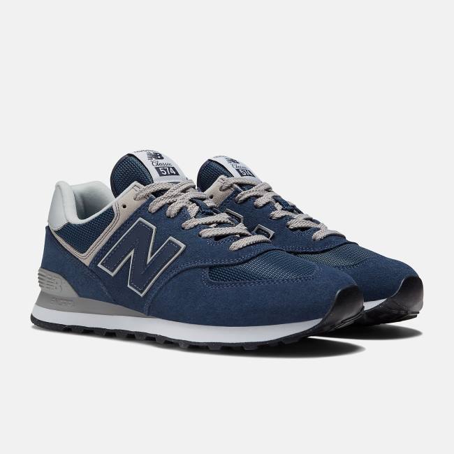 New Balance 574 Core Sneakers Herr Marinblå Vita | NB570KBX