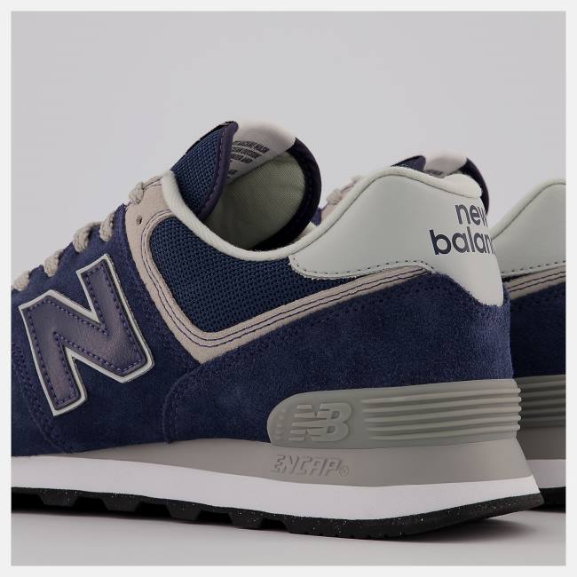 New Balance 574 Core Sneakers Herr Marinblå Vita | NB570KBX