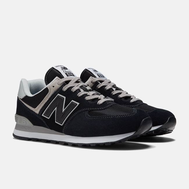 New Balance 574 Core Sneakers Herr Svarta Vita | NB216YCA