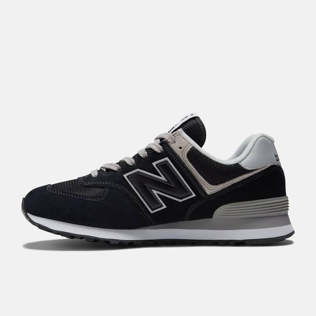 New Balance 574 Core Sneakers Herr Svarta Vita | NB216YCA