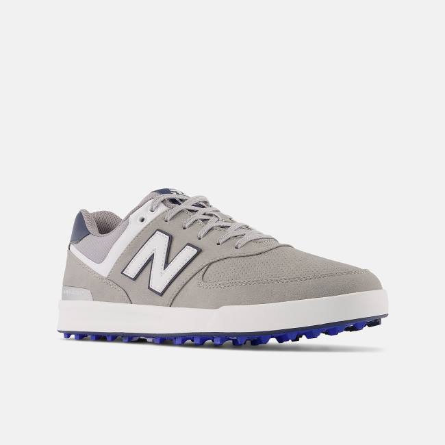 New Balance 574 Greens Golfskor Herr Grå Vita | NB168NEK