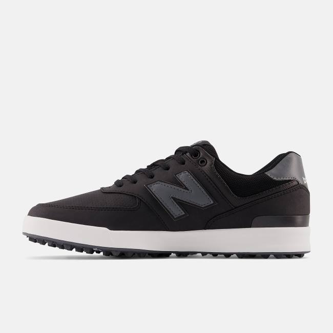 New Balance 574 Greens Golfskor Herr Svarta | NB184OWT