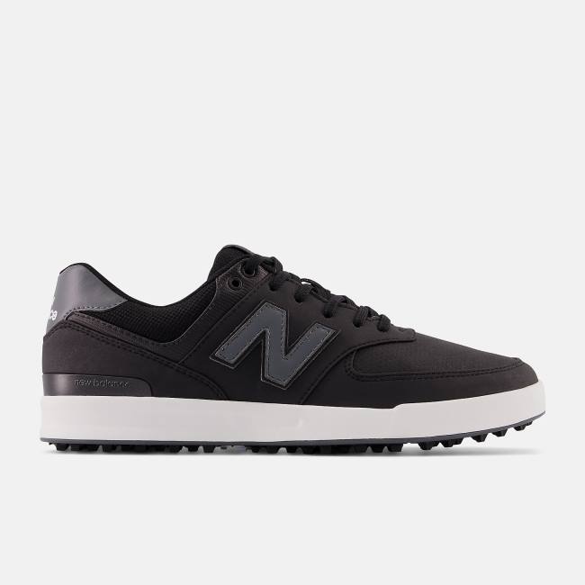 New Balance 574 Greens Golfskor Herr Svarta | NB184OWT