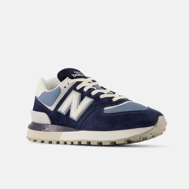 New Balance 574 Legacy Sneakers Dam Marinblå Ljusblå | NB852AMI