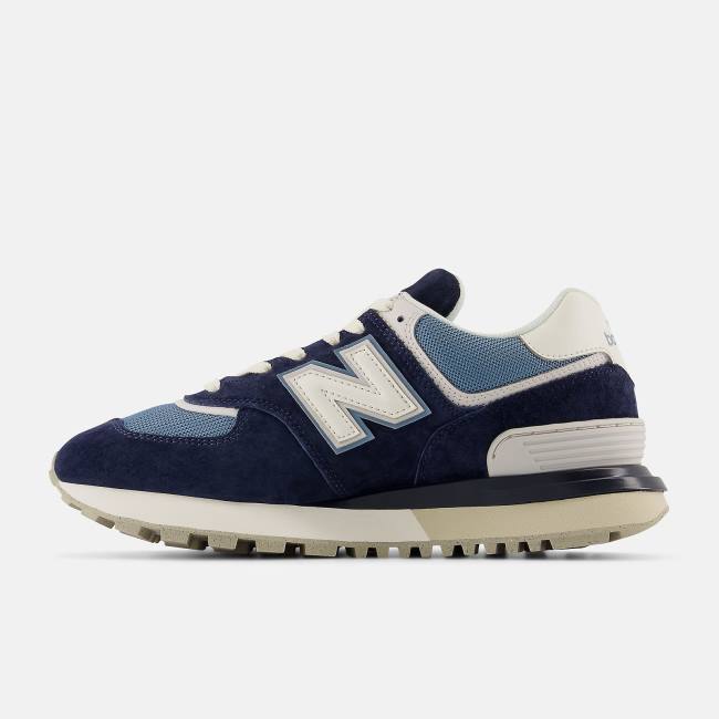 New Balance 574 Legacy Sneakers Dam Marinblå Ljusblå | NB852AMI