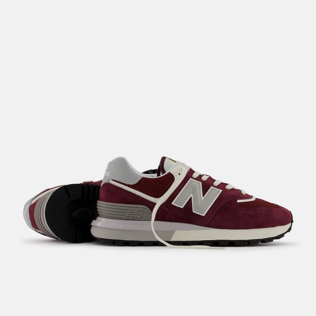 New Balance 574 Legacy Sneakers Dam Mörkröda | NB549KJQ