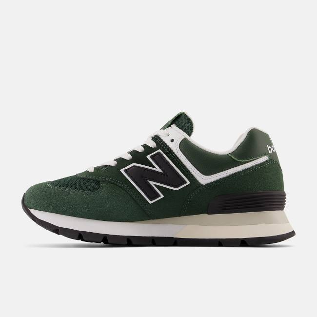 New Balance 574 Rugged Sneakers Dam Gröna Svarta | NB795MWJ