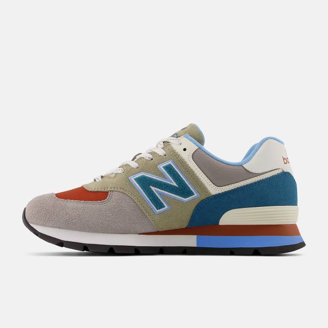 New Balance 574 Rugged Sneakers Herr Grå Blå | NB607MXA