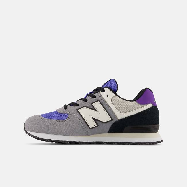 New Balance 574 Sneakers Barn Grå | NB264BAZ