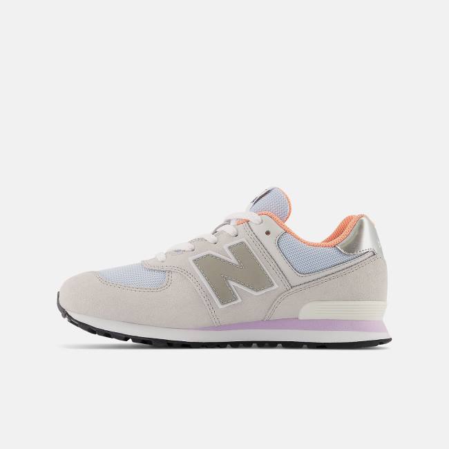 New Balance 574 Sneakers Barn Lila | NB750YGO