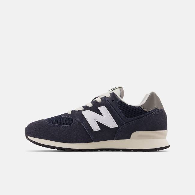 New Balance 574 Sneakers Barn Ljusblå | NB624LPS