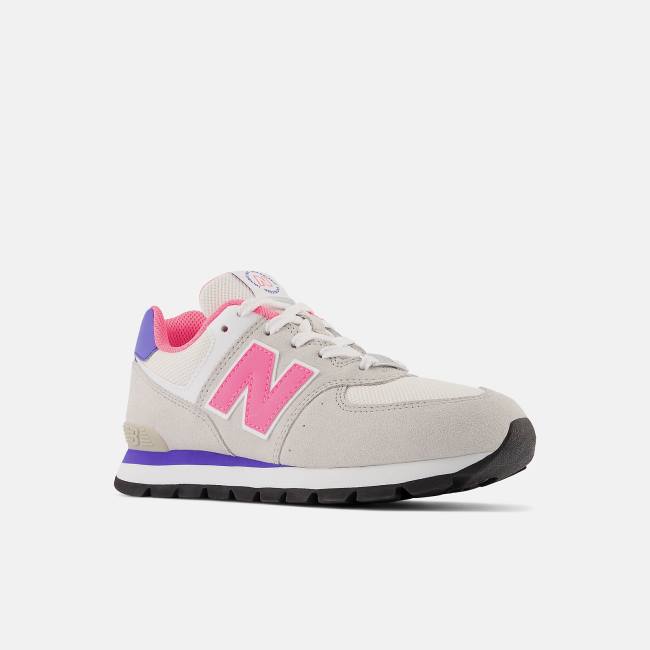 New Balance 574 Sneakers Barn Rosa | NB870QNJ