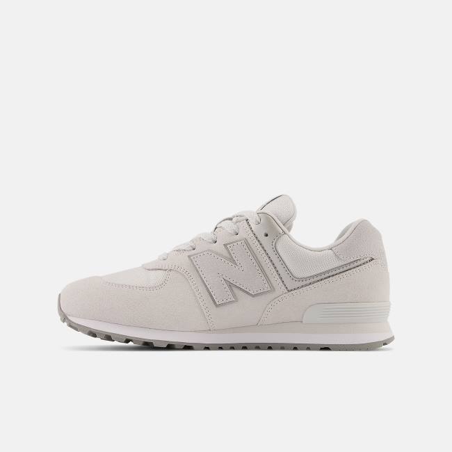 New Balance 574 Sneakers Barn Silver Metal | NB732QAS