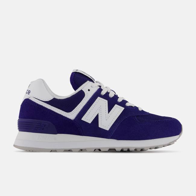 New Balance 574 Sneakers Dam Blå Vita | NB654GLM