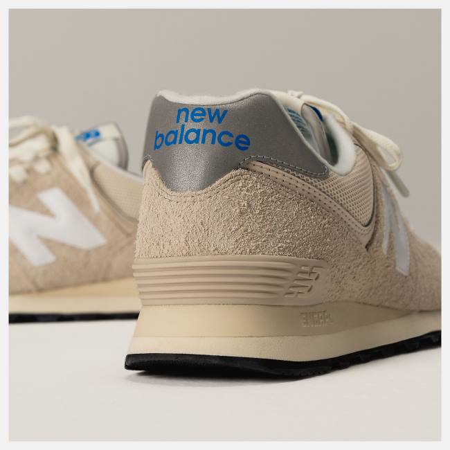 New Balance 574 Sneakers Dam Grå | NB597RWD