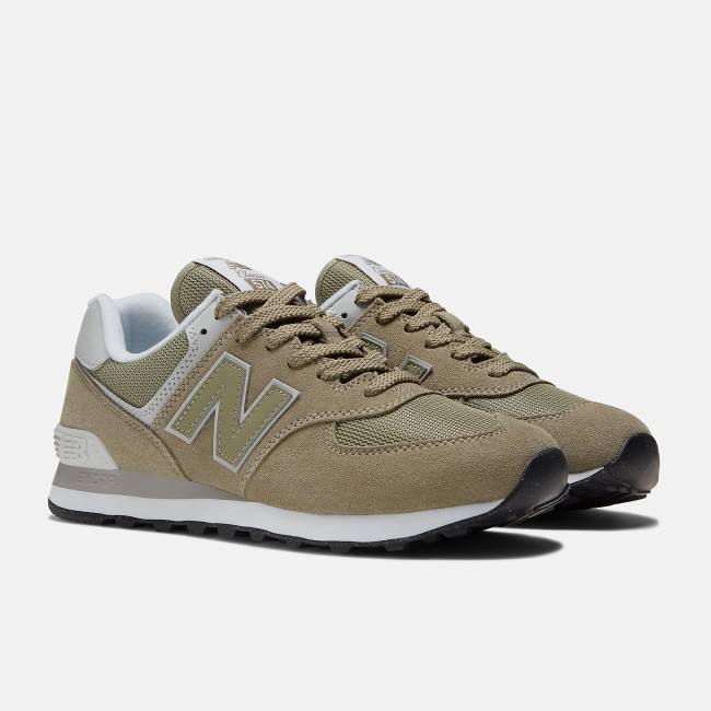 New Balance 574 Sneakers Dam Gröna Grå | NB630CYZ