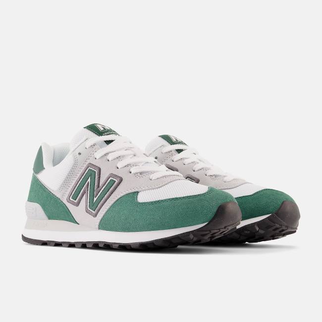 New Balance 574 Sneakers Dam Gröna Ljusgrå | NB574KHE