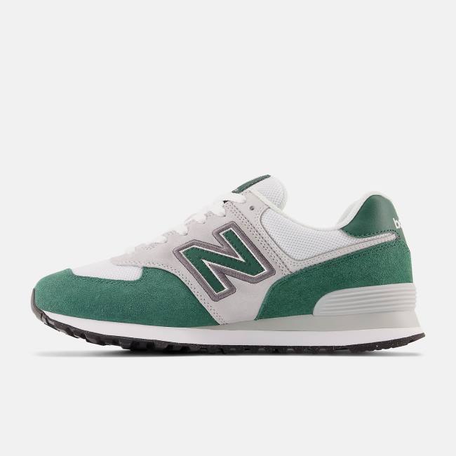 New Balance 574 Sneakers Dam Gröna Ljusgrå | NB574KHE