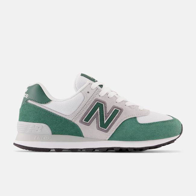 New Balance 574 Sneakers Dam Gröna Ljusgrå | NB574KHE