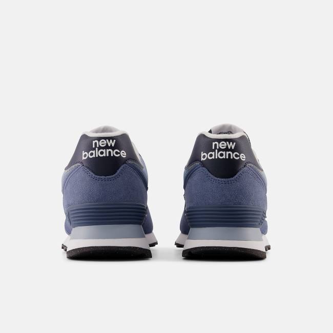 New Balance 574 Sneakers Dam Indigo Grå Vita | NB736PMN