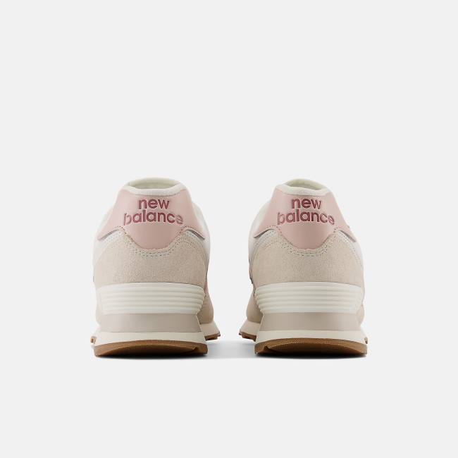 New Balance 574 Sneakers Dam Vita Rosa | NB418XOB